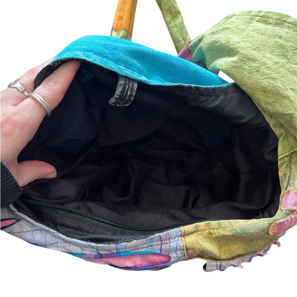 Nepal Patchwork Bag - image 4